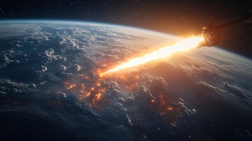 晨光中的太空船2