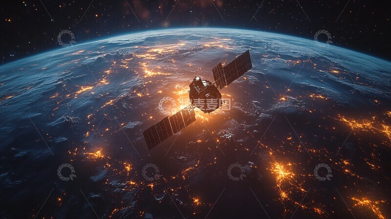 高清大图下载【趣麦麦图】双卫星与星光2