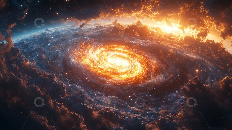 高清大图下载【趣麦麦图】星河璀璨图星河璀璨银河