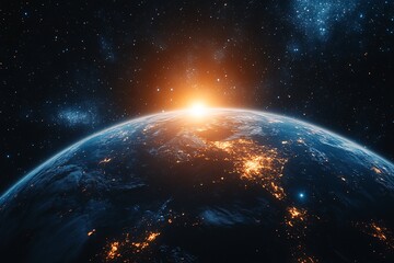 地球与太阳同框1