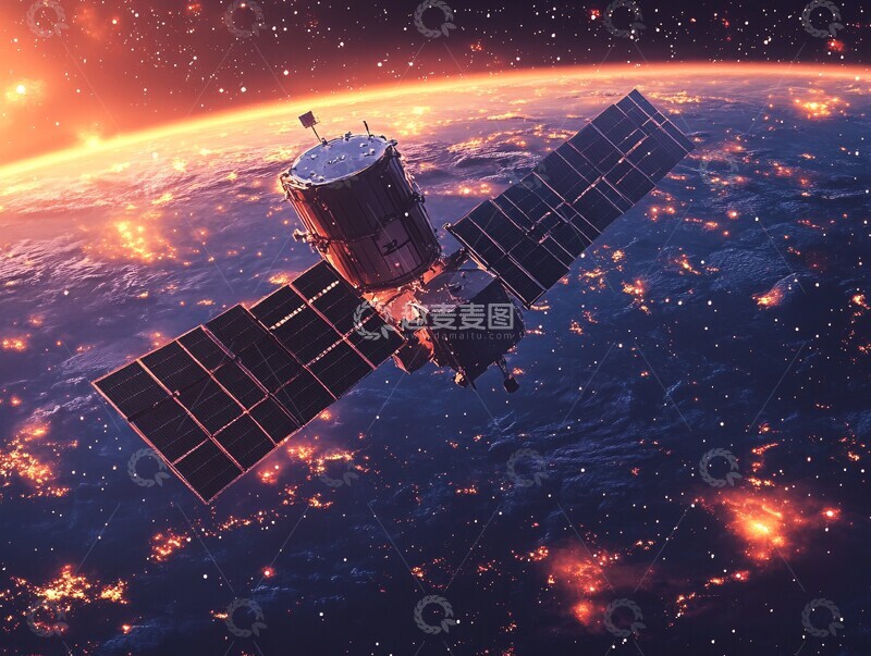 高清大图下载【趣麦麦图】卫星平面插图