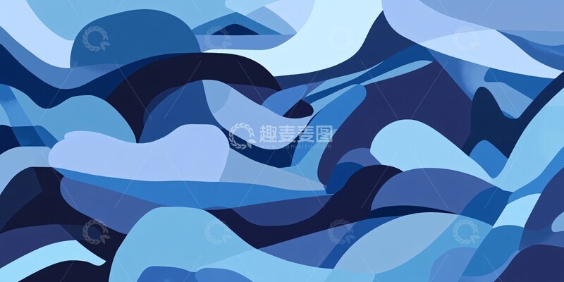 高清大图下载【趣麦麦图】蓝色灰色天空2