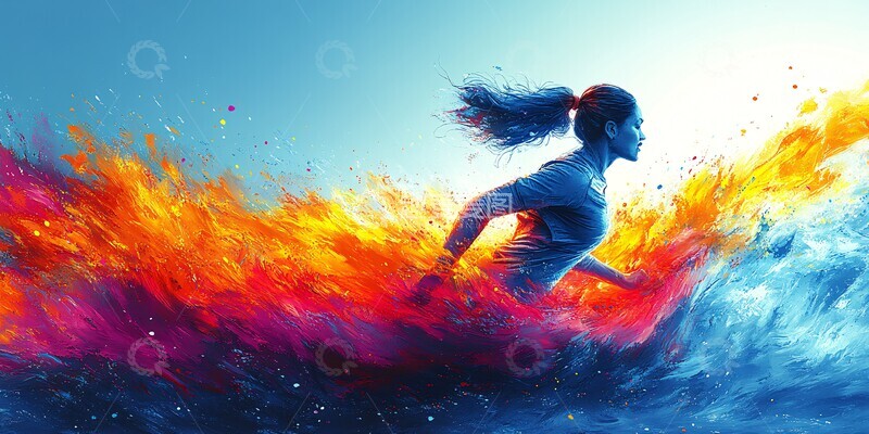 高清大图下载【趣麦麦图】活力运动鞋包装1