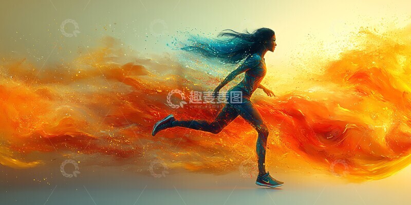 高清大图下载【趣麦麦图】活力运动鞋包装