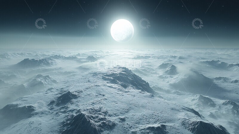 高清大图下载【趣麦麦图】冰川时期冰川时期地球1