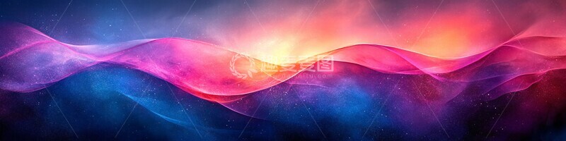 高清大图下载【趣麦麦图】蓝色几何抽象背景3