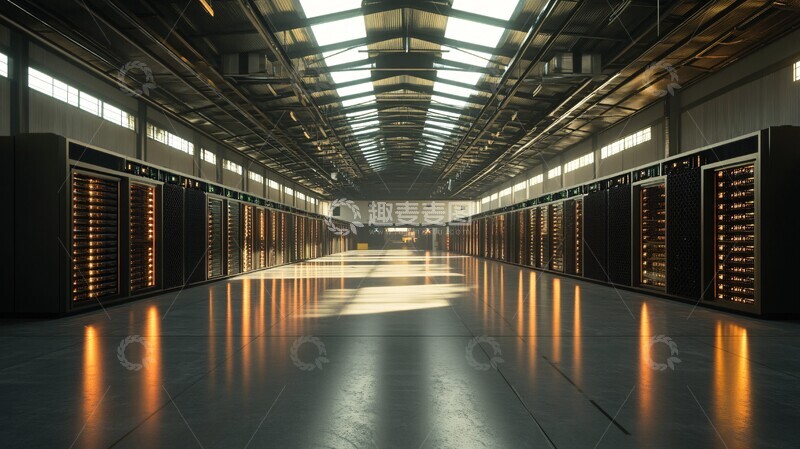 高清大图下载【趣麦麦图】超级计算机挂架2