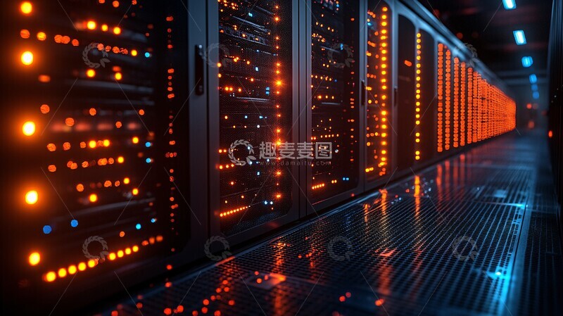 高清大图下载【趣麦麦图】超级计算机实拍2