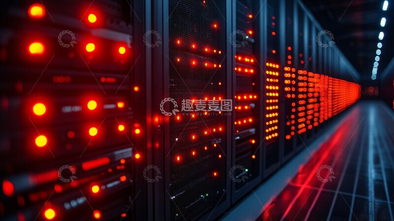 高清大图下载【趣麦麦图】超级计算机实拍1