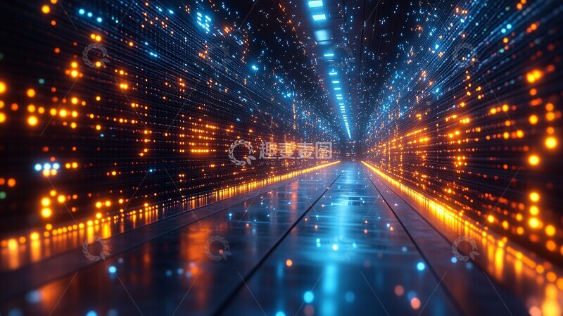 高清大图下载【趣麦麦图】超级计算机实拍