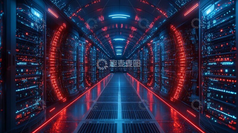 高清大图下载【趣麦麦图】高端服务器数据中心