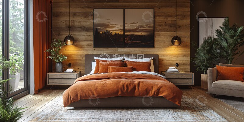 高清大图下载【趣麦麦图】温馨小卧室布置1