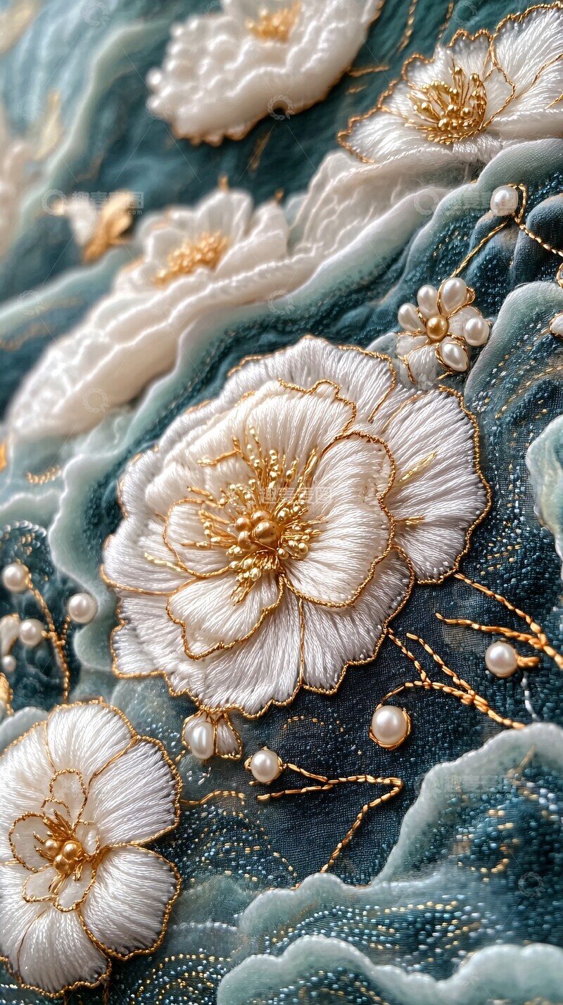 高清大图下载【趣麦麦图】中国葫芦绣艺花卉