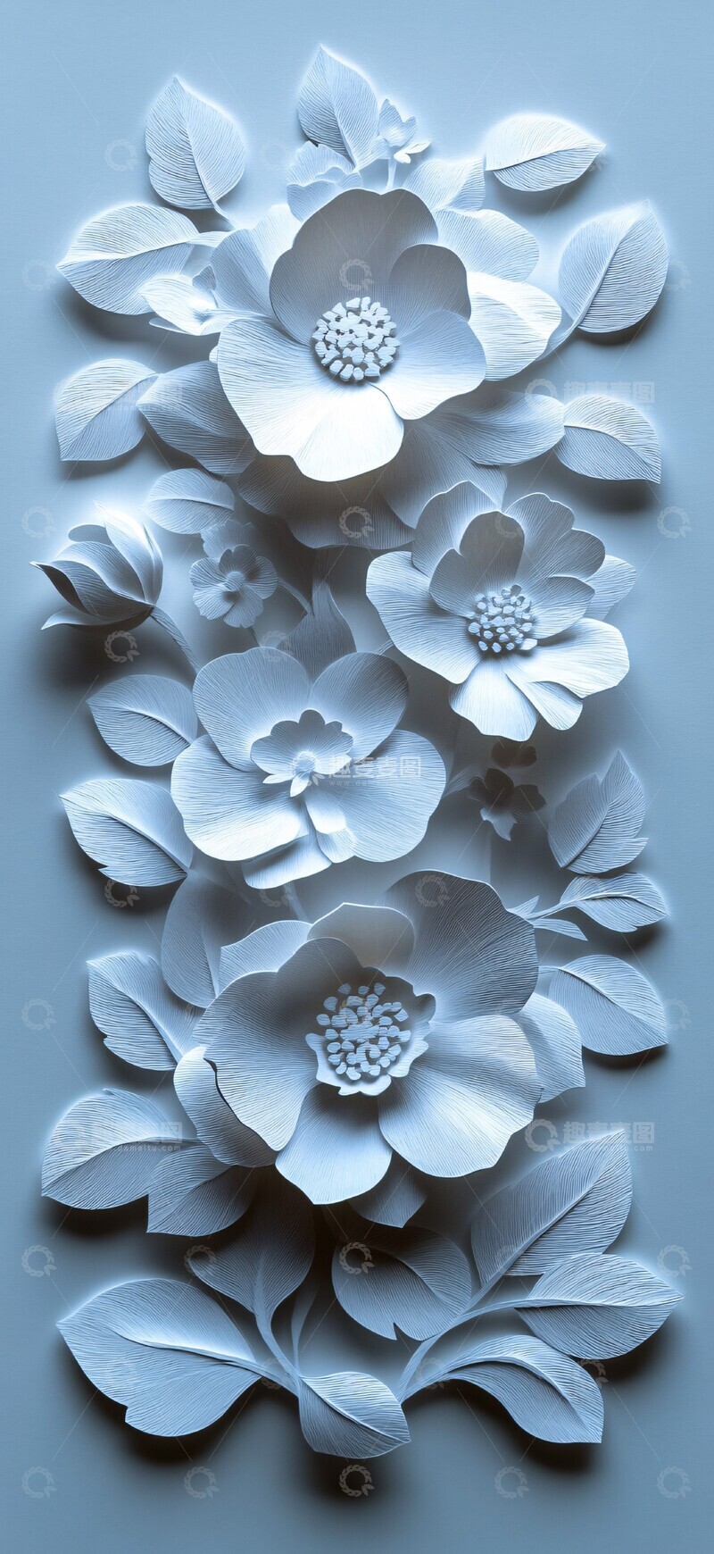 高清大图下载【趣麦麦图】白色婚礼邀请卡2