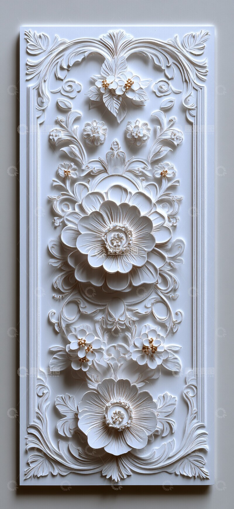 高清大图下载【趣麦麦图】白色婚礼邀请卡