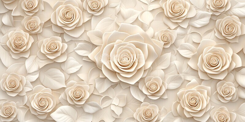 高清大图下载【趣麦麦图】纯米玫瑰图案3