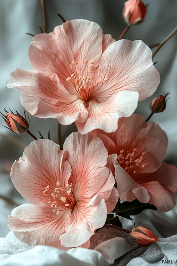 家庭与花束家庭花束白色