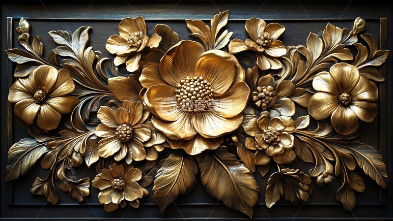 高清大图下载【趣麦麦图】金艺新艺术花卉装饰2