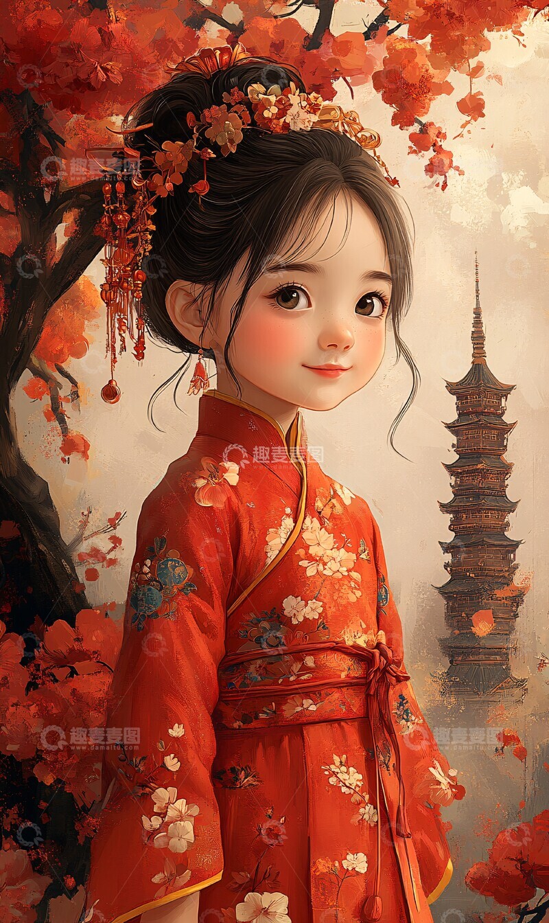 高清大图下载【趣麦麦图】新年卡通红包图