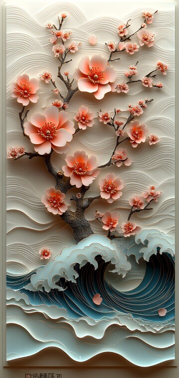 樱花波浪樱花波浪海洋3