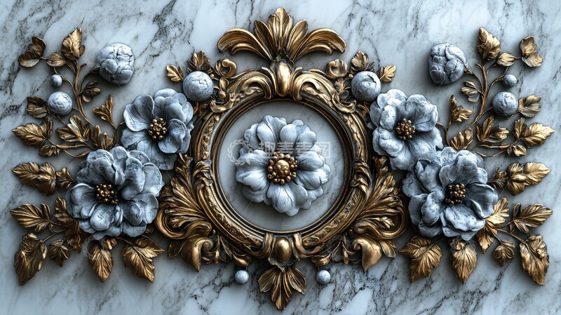 高清大图下载【趣麦麦图】大理石花纹窗口2