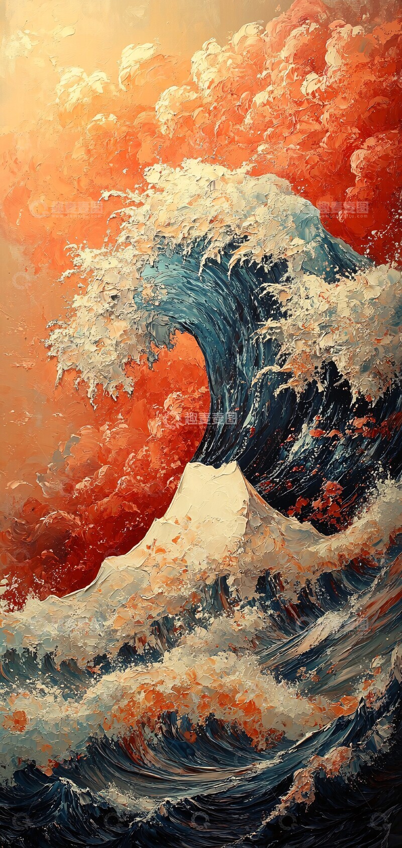 高清大图下载【趣麦麦图】巨浪再现巨浪再现艺术