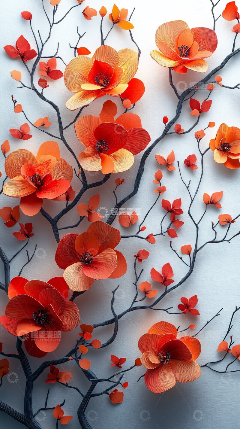 高清大图下载【趣麦麦图】秋日纸艺秋日纸艺阳光2