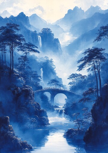 溪流树木图溪流树木日本2