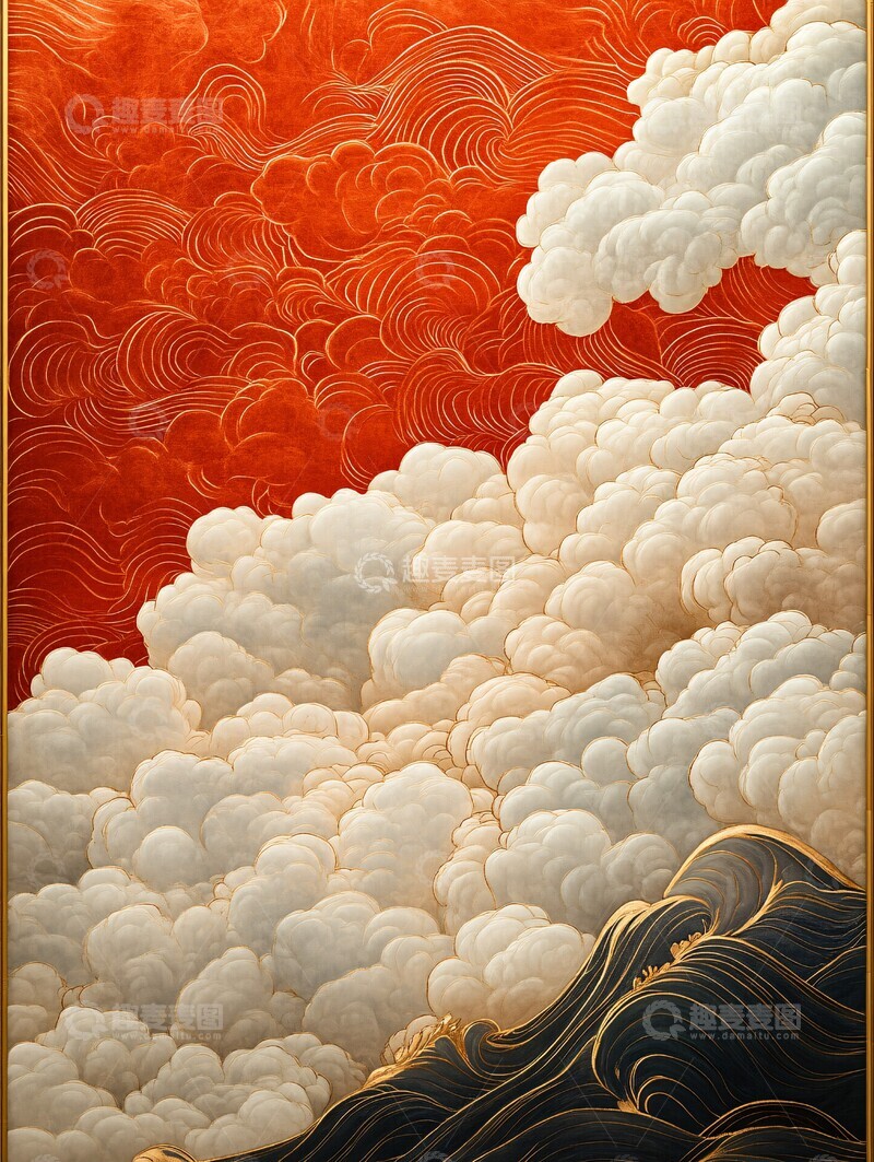 高清大图下载【趣麦麦图】祥云锦绣图祥云锦绣云海2