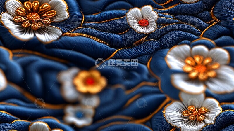 高清大图下载【趣麦麦图】藏式几何纹样