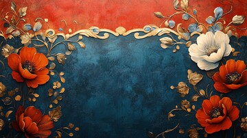 古典背景东方画2