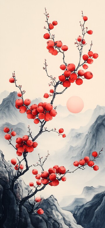 远山红果红果远山阳光3