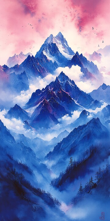 云海雪峰云海雪峰山脉2