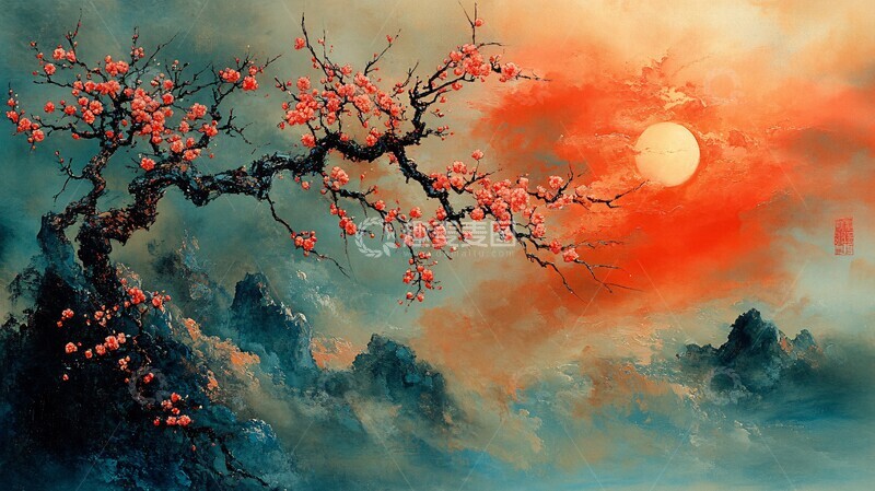 高清大图下载【趣麦麦图】日本图案绘画