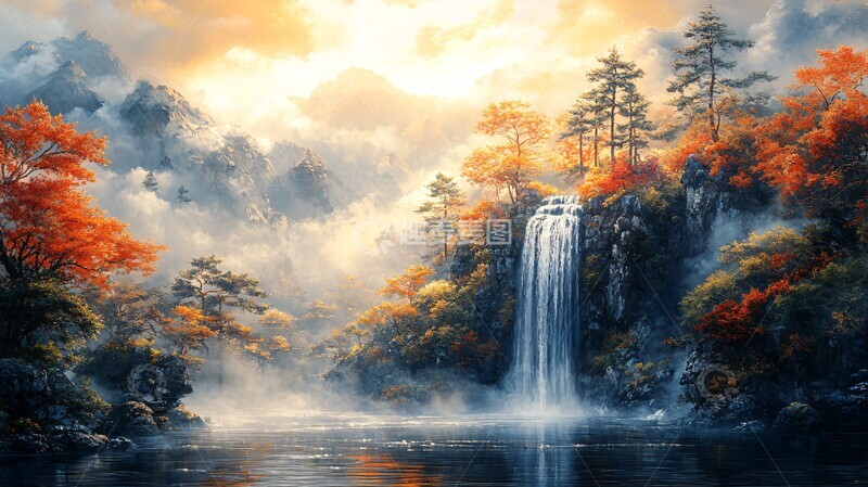 高清大图下载【趣麦麦图】日本图案绘画1