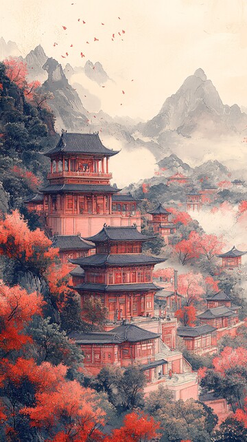 少林佛寺景观图2