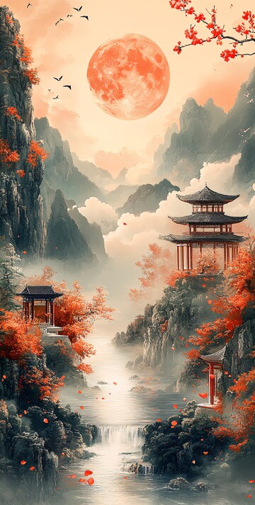 云海桃源月映楼2