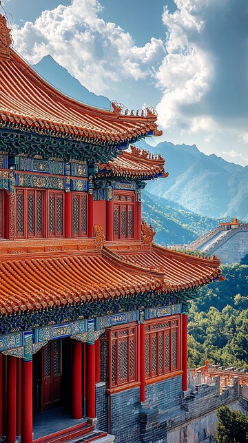 国风建筑高耸入云2