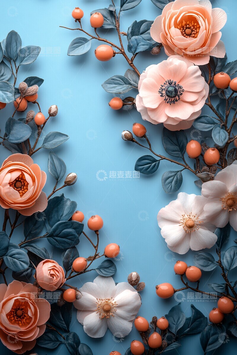 高清大图下载【趣麦麦图】婚礼邀请贴纸模板