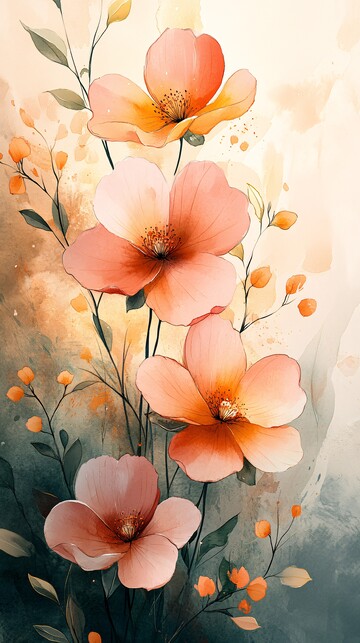 春日花间野餐图1