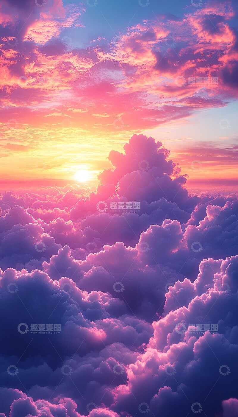 高清大图下载【趣麦麦图】柔和渐变背景6