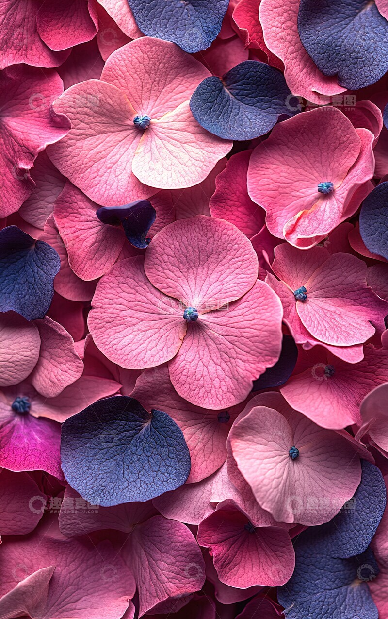 高清大图下载【趣麦麦图】粉色玫瑰花瓣1