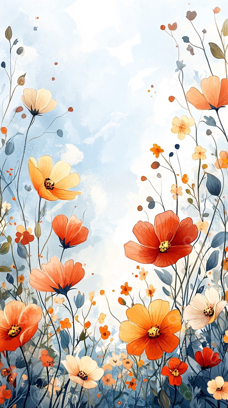 高清大图下载【趣麦麦图】生日卡背面设计2