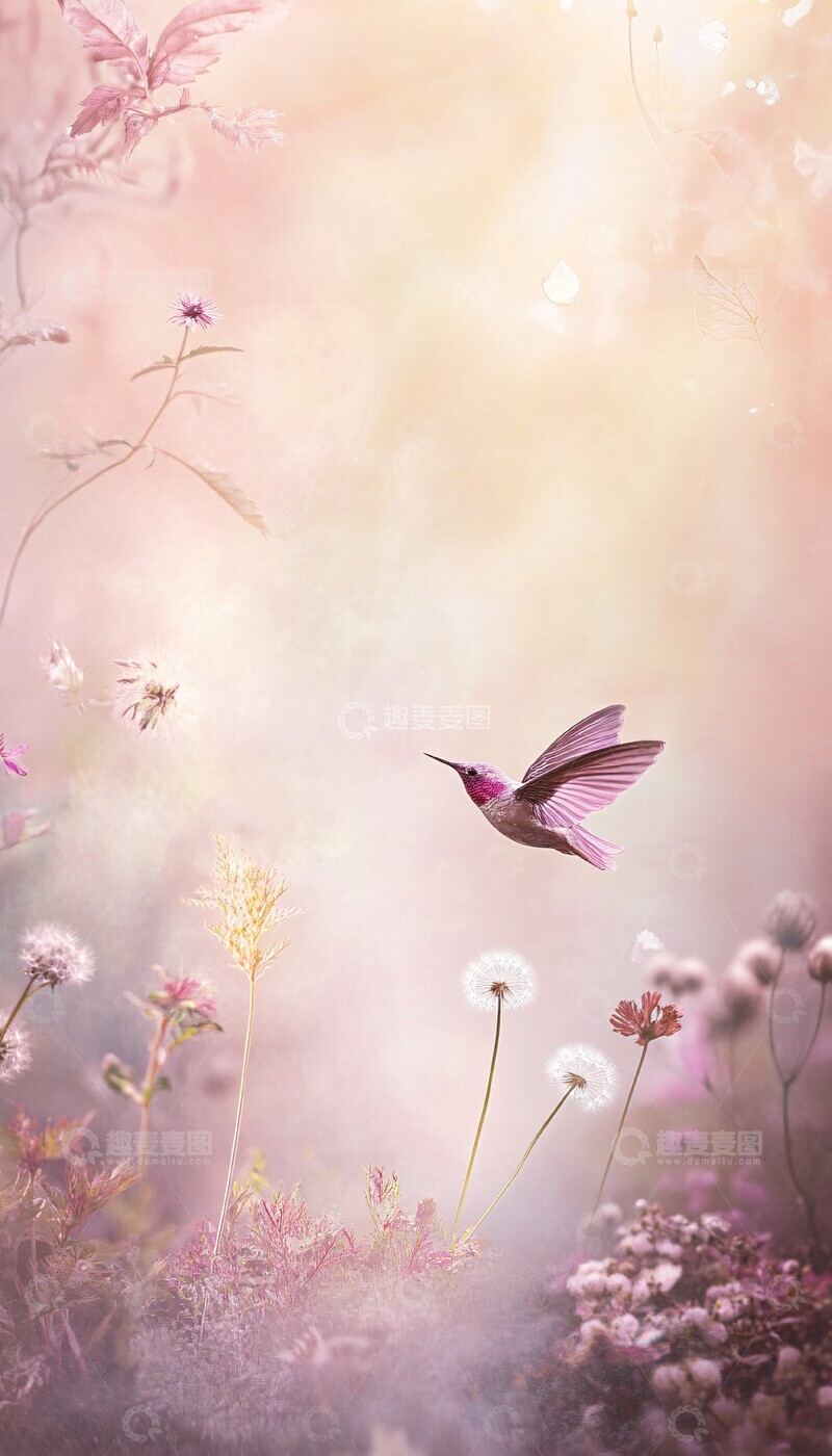 高清大图下载【趣麦麦图】玫瑰与花朵背景3