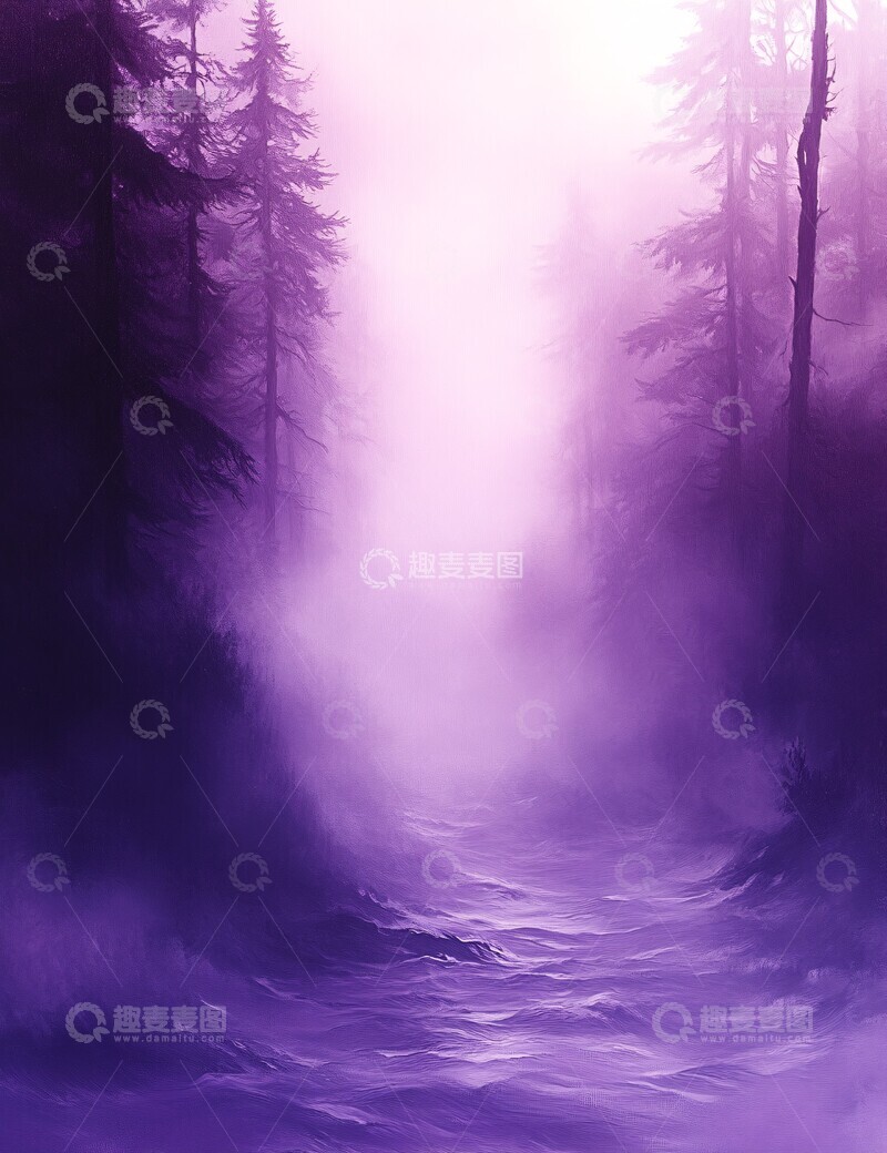 高清大图下载【趣麦麦图】紫色渐变背景 30
