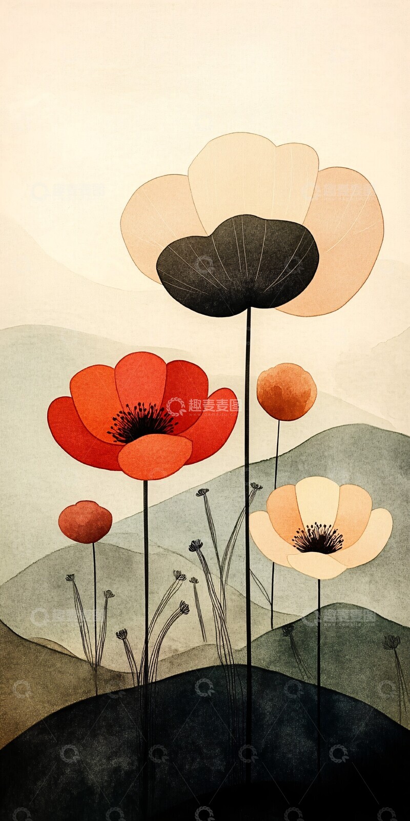 高清大图下载【趣麦麦图】丰富花海丰富花海花朵3