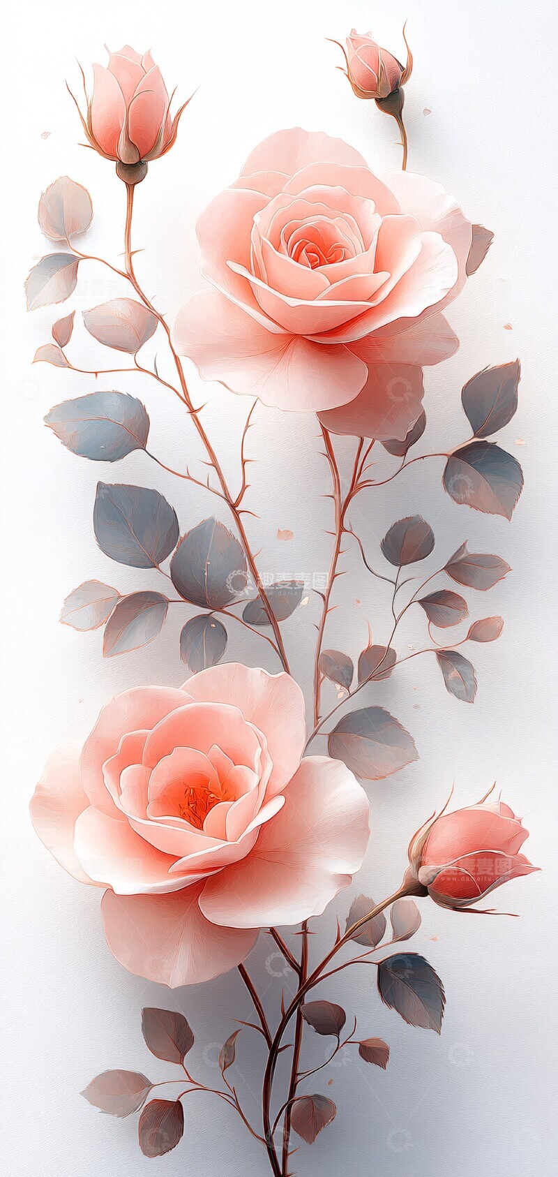 高清大图下载【趣麦麦图】白金纹饰塔罗卡片3