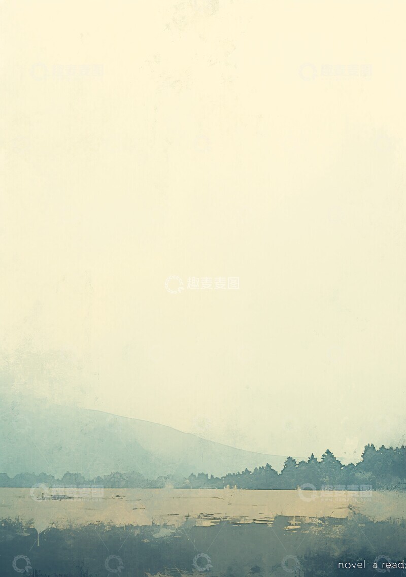 高清大图下载【趣麦麦图】海浪与绿光海浪绿光水彩