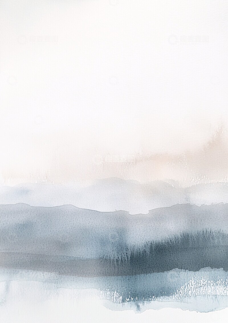 高清大图下载【趣麦麦图】灰蓝云雾意境2