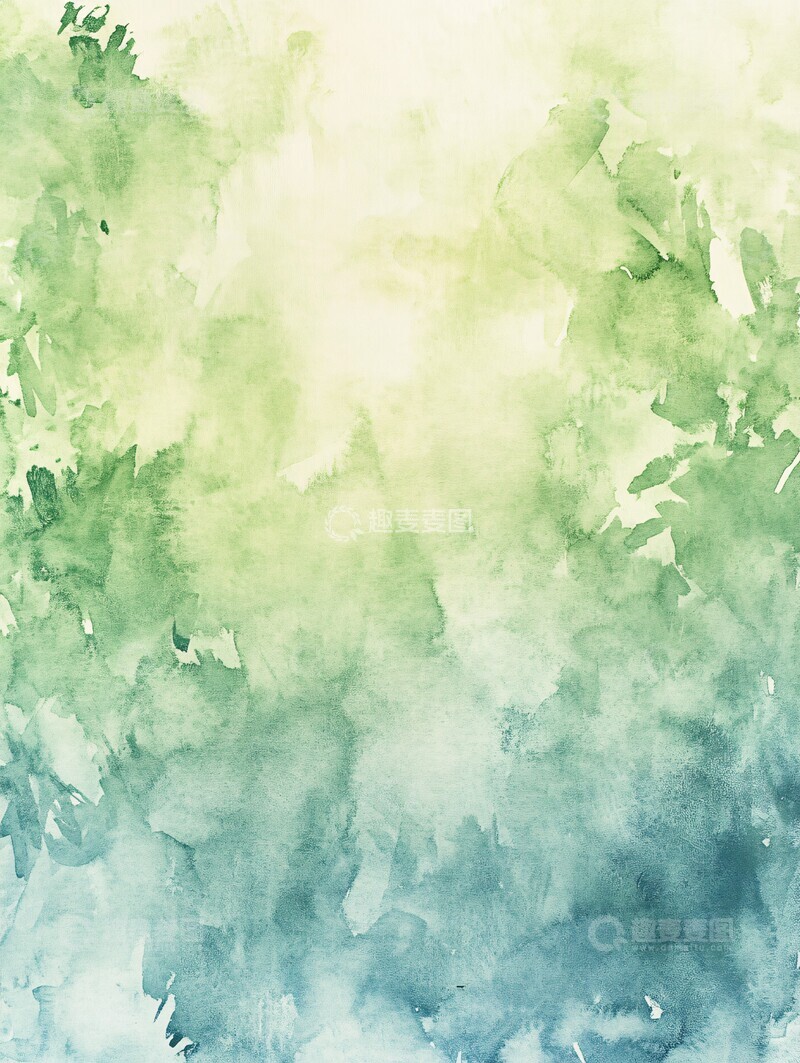 高清大图下载【趣麦麦图】水彩背景天空蓝